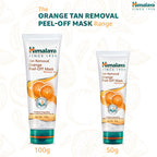 Himalaya Herbals Tan Removal Orange Peel-off Mask, 100g