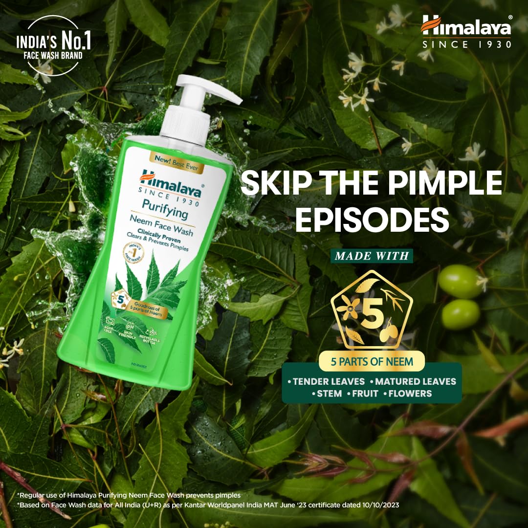 Himalaya Purifying Neem Face Wash 400 ML