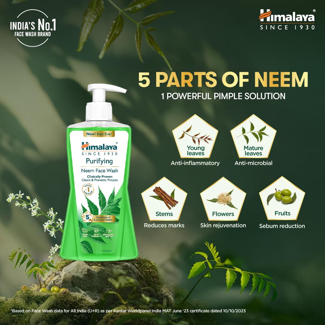 Himalaya Purifying Neem Face Wash 400 ML