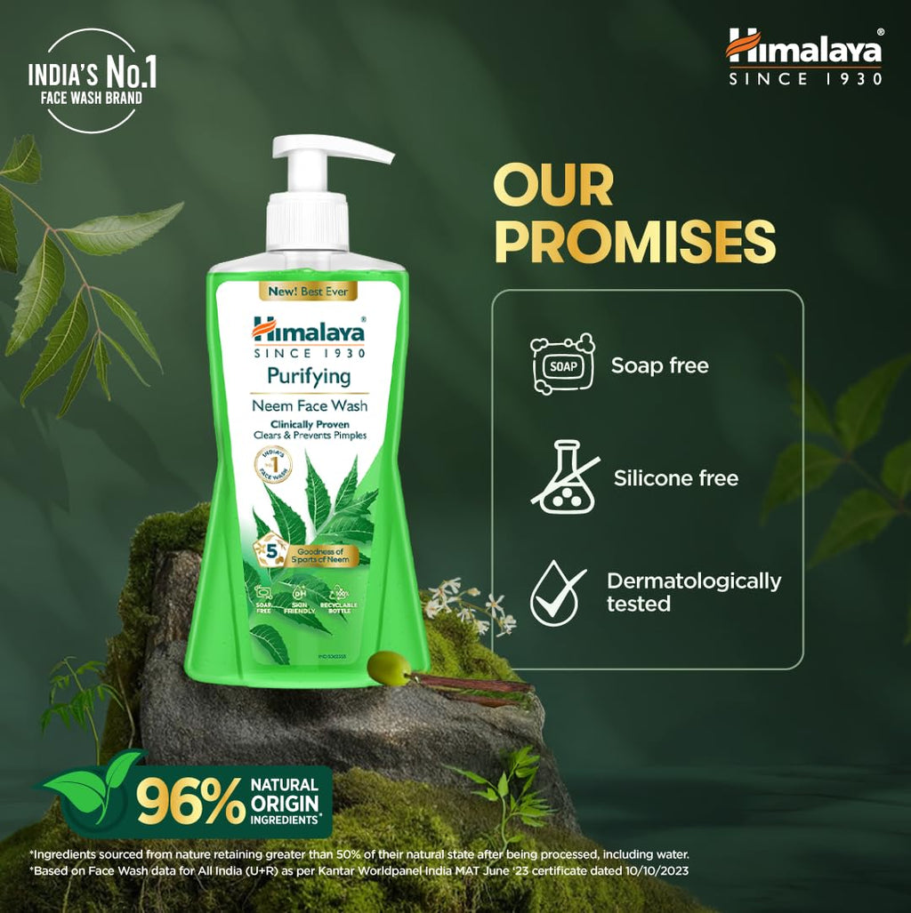 Himalaya Purifying Neem Face Wash 400 ML