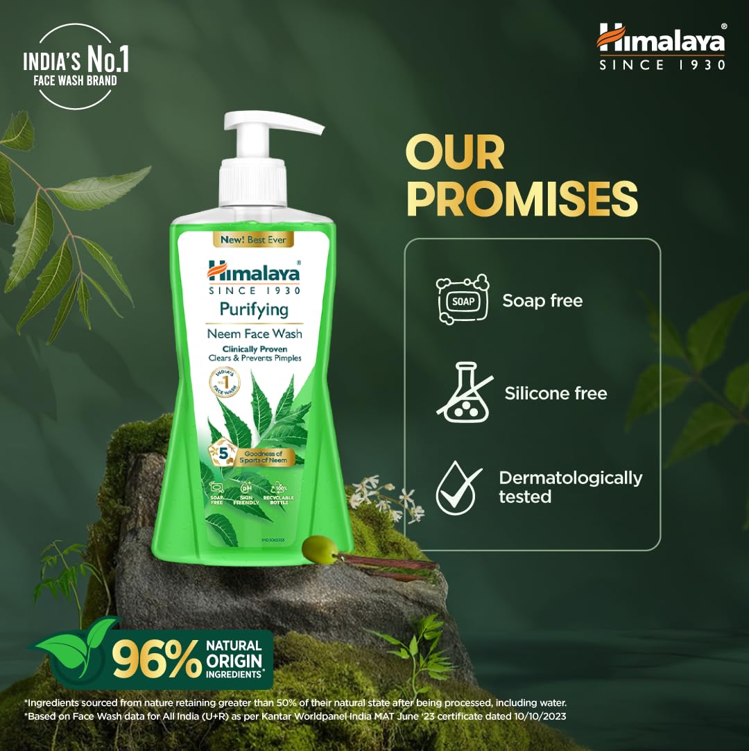 Himalaya Purifying Neem Face Wash 400 ML