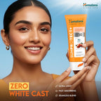 Himalaya Sun Protect+ Ultra Light Sunscreen | Light tint Cream 50g