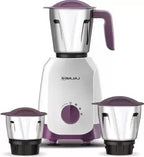 Hullaards BAJAJ Elegance Ninja Series Purple 500 Mixer Grinder (3 Jars, White & Purple)