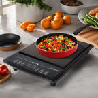 IBELL SLIM50 Induction Cooktop, 2000W, 3-YEAR WARRANTY, Digital Touch Control, LED Display,Auto Shut-Off & Overheat Protection [Black]