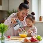 IBELL WHISK400 Electric Hand Mixer, 400W, Blender, Detachable Beaters & Dough Hooks, With Turbo Button 5 Speed Settings(Silver).