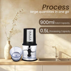 INALSA Electric Chopper Bullet-400 Watts  One Touch Operation, 1.30mtr