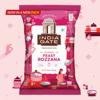 INDIA GATE All Rounder Feast Rozzana Basmati Rice (Medium Grain, Polished) (1 kg)