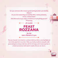 INDIA GATE All Rounder Feast Rozzana Basmati Rice (Medium Grain, Polished) (1 kg)
