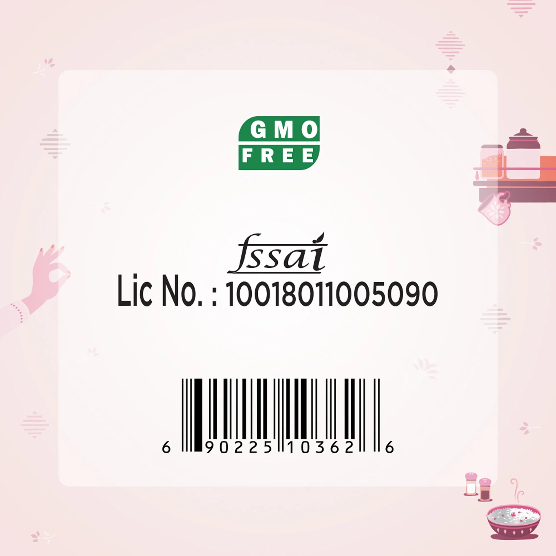 INDIA GATE All Rounder Feast Rozzana Basmati Rice (Medium Grain, Polished) (1 kg)