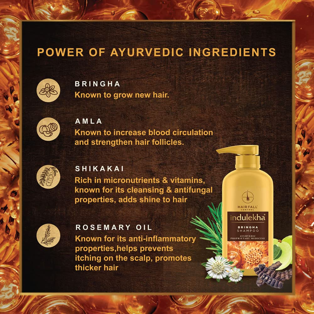 Indulekha Bringha Ayurvedic Shampoo 1L