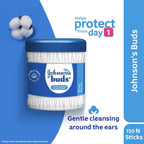 Johnson’s Buds Gentle, 150 Swabs (Buy 2 Get 1 Free)