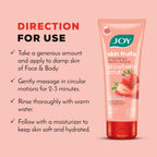 Joy Strawberry Face & Body Scrub 200g