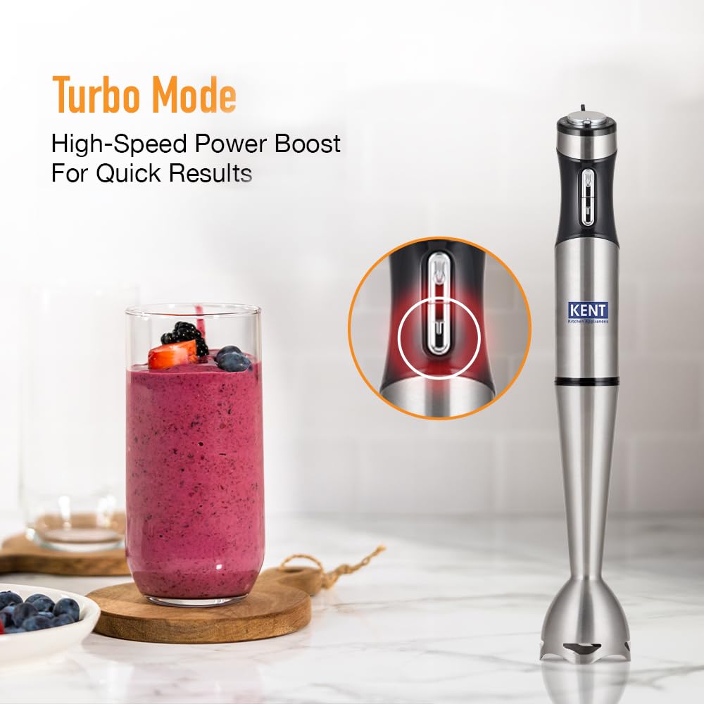 KENT 16044 Hand Blender Stainless Steel 400 W