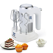 KENT Hand Blender 200 Watts | Multiple Beaters & Dough Hooks | In-Built Overheating Protection | 5 Speed Control | Turbo Function | 100% Copper Motor