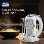 KENT Hand Blender 300 W | 5 Variable Speed Control | Multiple Beaters & Dough Hooks