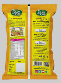 KPS KITCHEN KING Fortified Whole Wheat Chakki Atta with Fibre 10kg