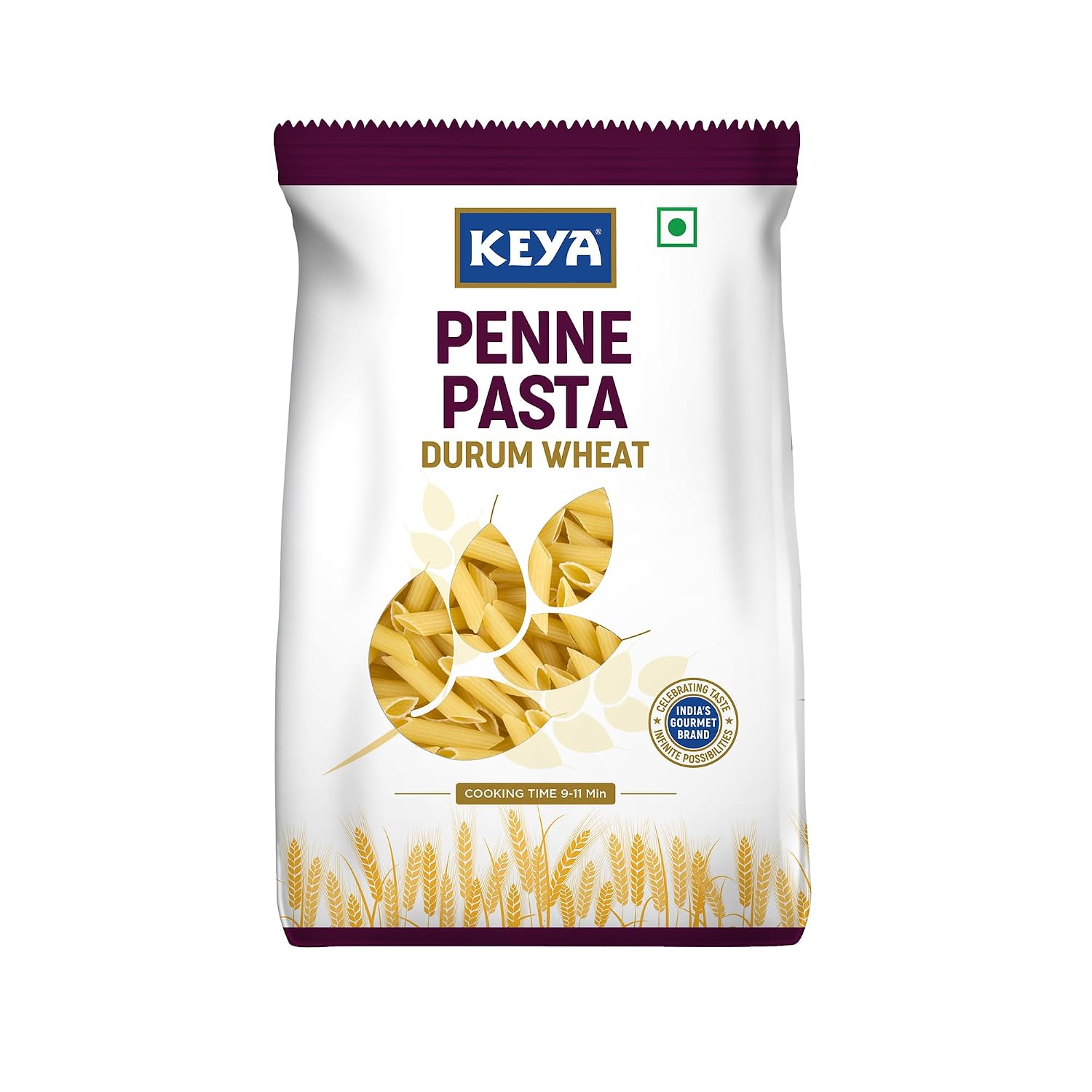 Keya No Maida 100% Durum Wheat Penne Pasta, 400g