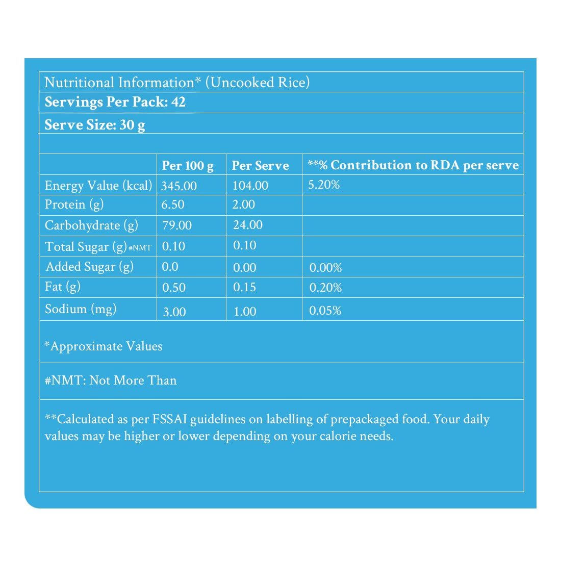 Kohinoor Super Value Basmati Rice, 1 KG