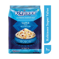 Kohinoor Super Value Basmati Rice, 1 KG