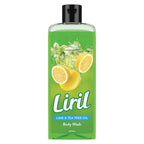 Liril Lemon & Tea Tree Body Wash 250 ml|| Refreshing Liquid Shower Gel for Bathing - For Men & Women