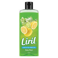 Liril Lemon & Tea Tree Body Wash 250 ml|| Refreshing Liquid Shower Gel for Bathing - For Men & Women