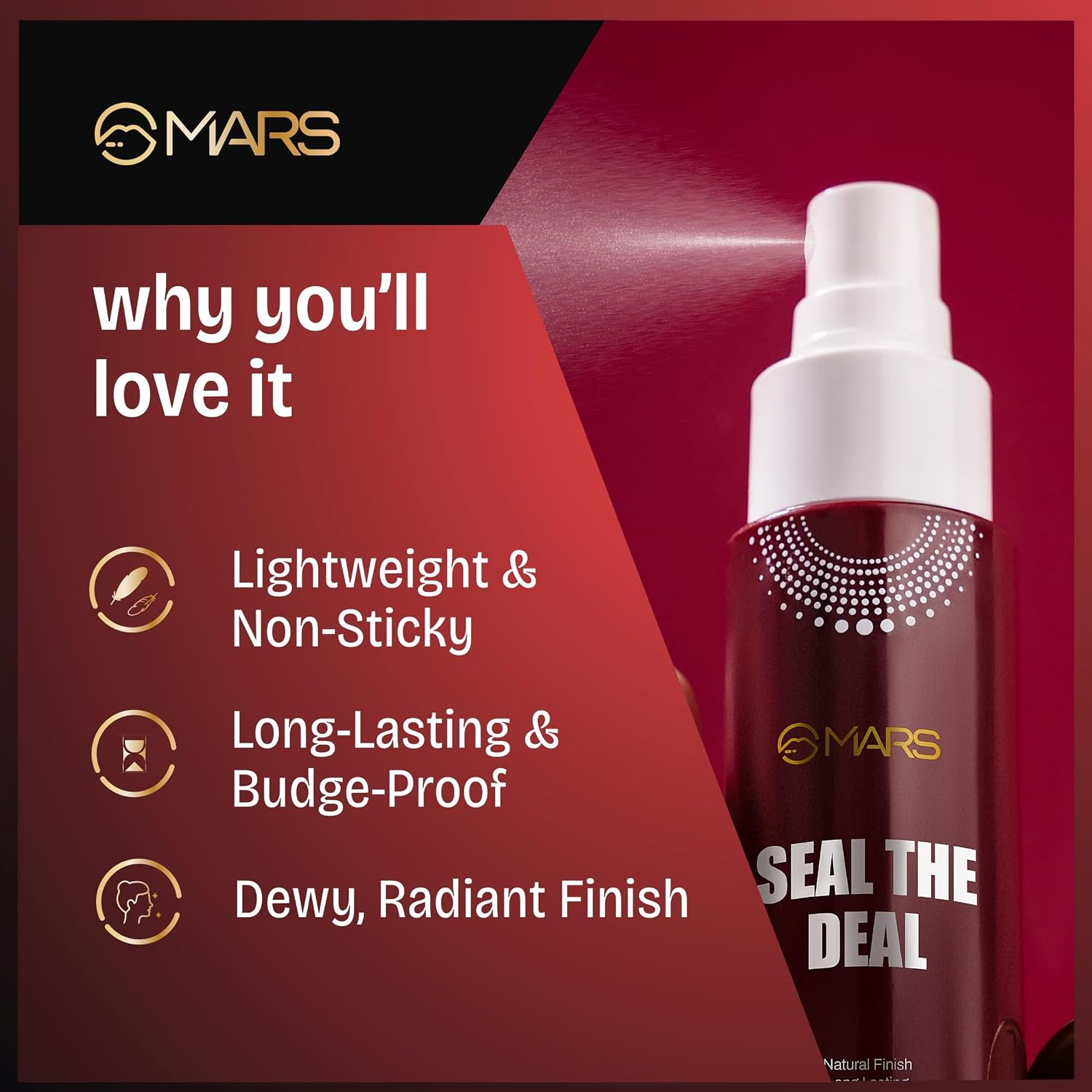 MARS Alcohol-Free Seal the Deal Makeup Fixer Spray