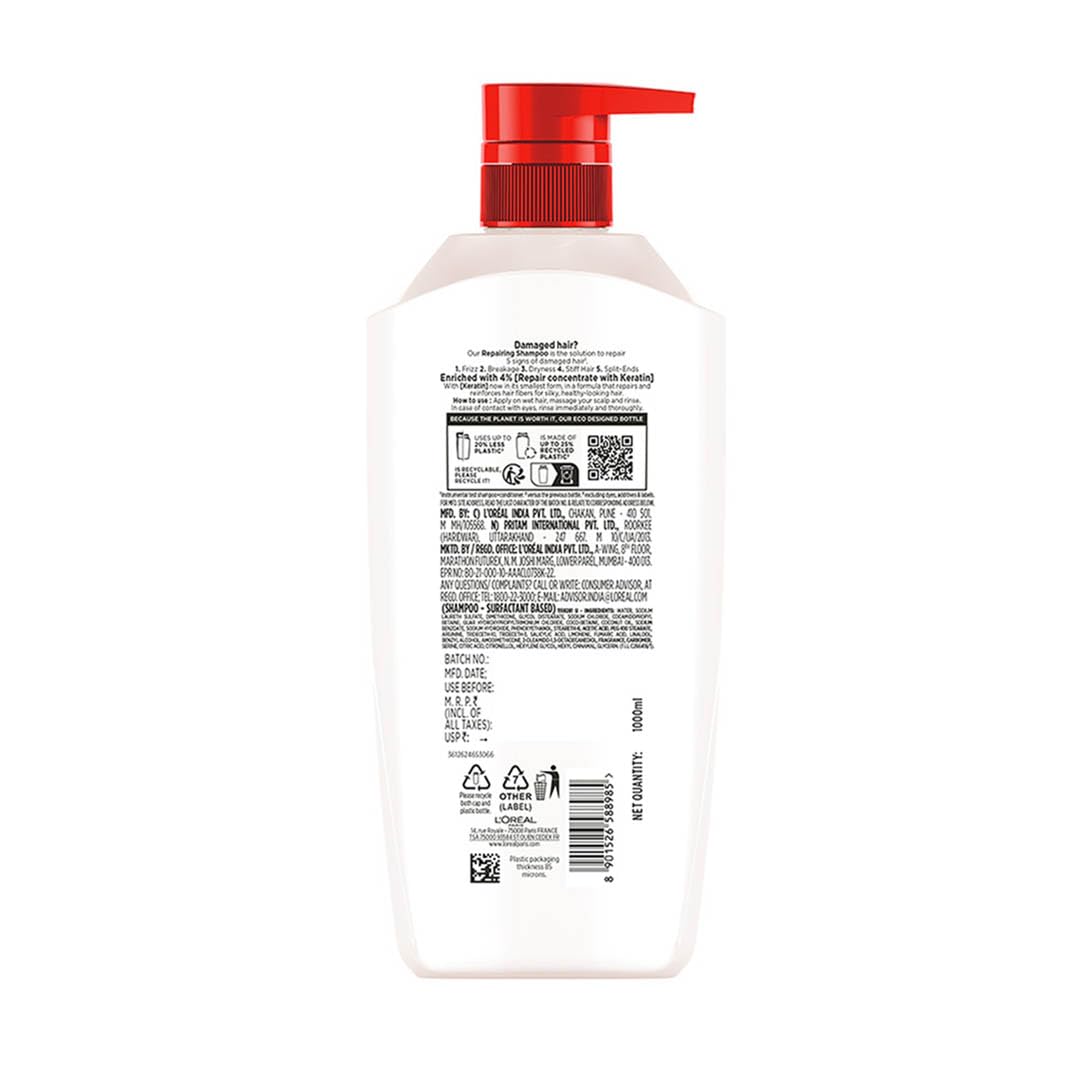 L'Oréal Paris Total Repair 5 Shampoo, 800ml