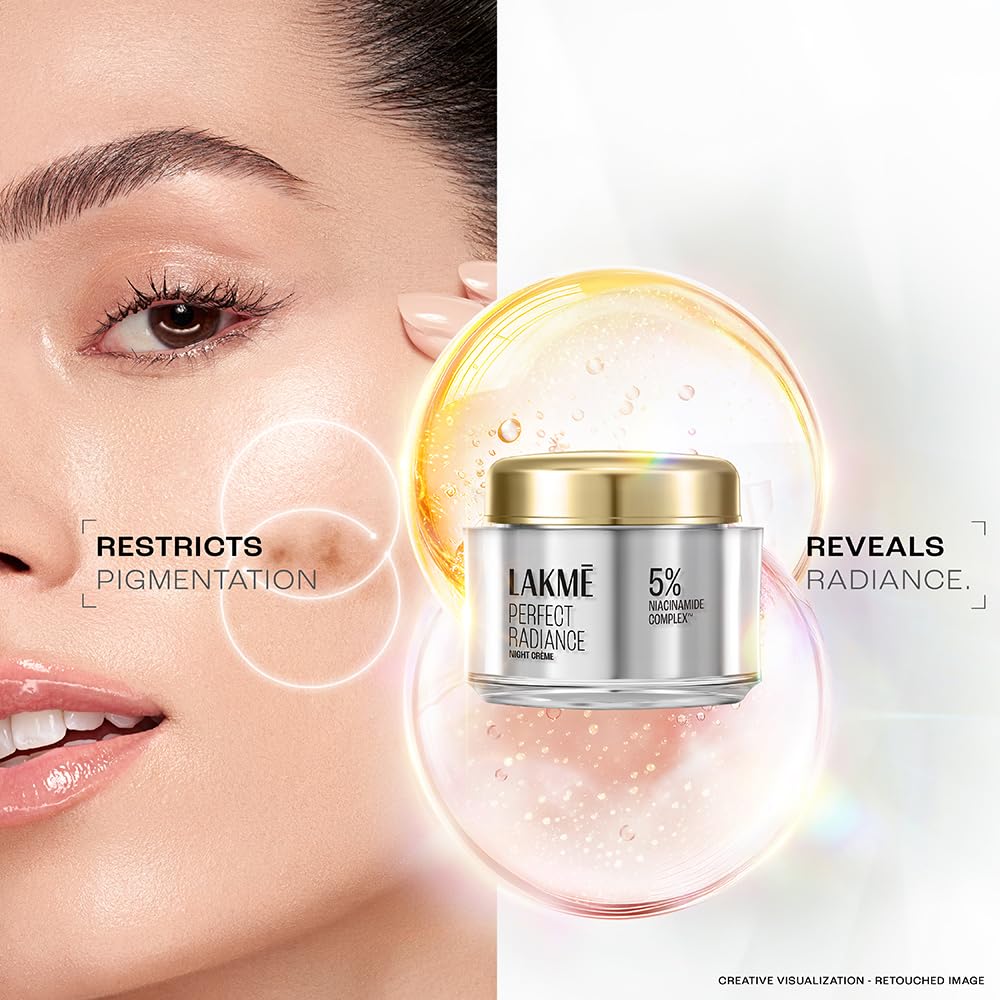 Lakme Absolute Perfect Radiance Brightening Night Cream 50 g