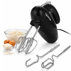 Lifelong Electric Hand Mixer for Baking, Whipping & Kneading | 250 Watt Power Mixer | 5-Speed Control