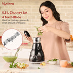 Lifelong LLMG23 Power Pro 500-Watt Mixer Grinder with 3 Jars