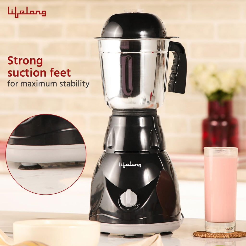 Lifelong LLMG23 Power Pro 500-Watt Mixer Grinder with 3 Jars