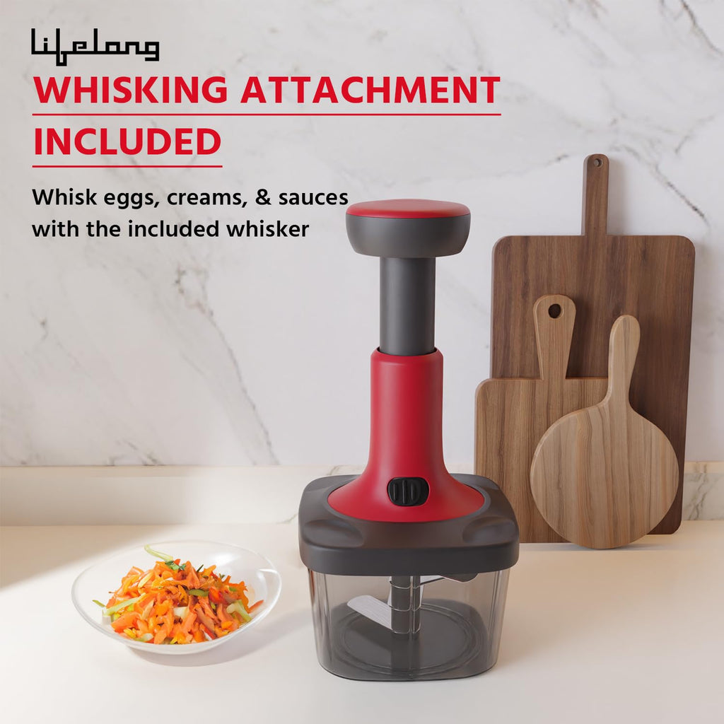 Lifelong Push Chopper 650ml