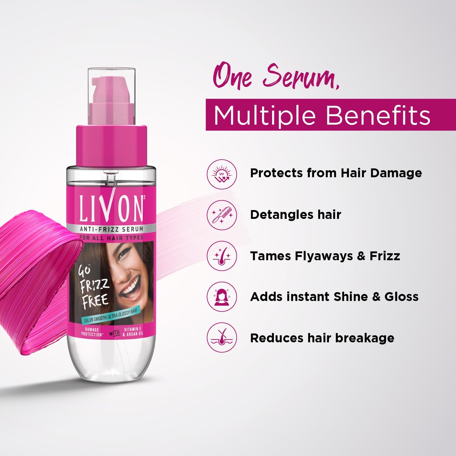 Livon Hair Serum 100ml (pack of 2)
