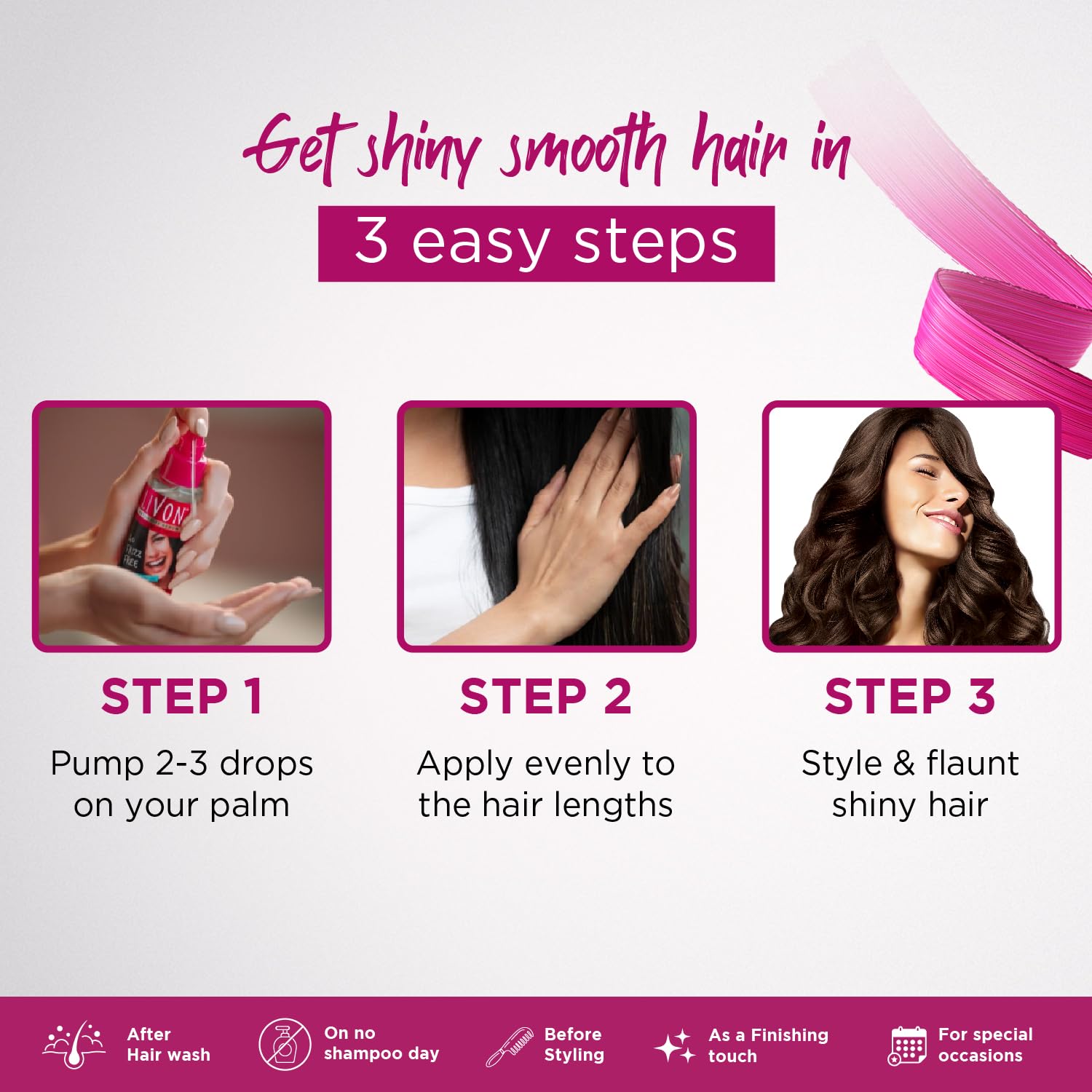 Livon Hair Serum 100ml (pack of 2)
