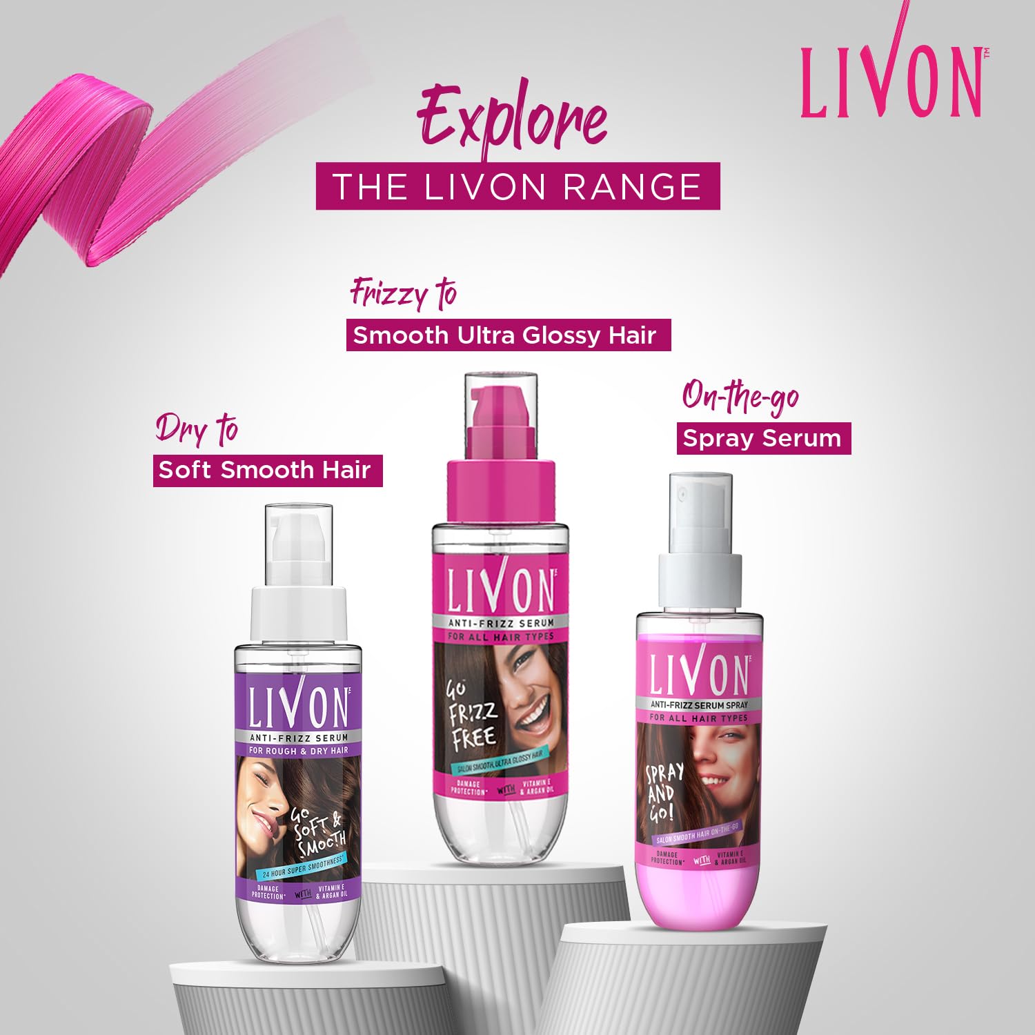Livon Hair Serum 100ml (pack of 2)