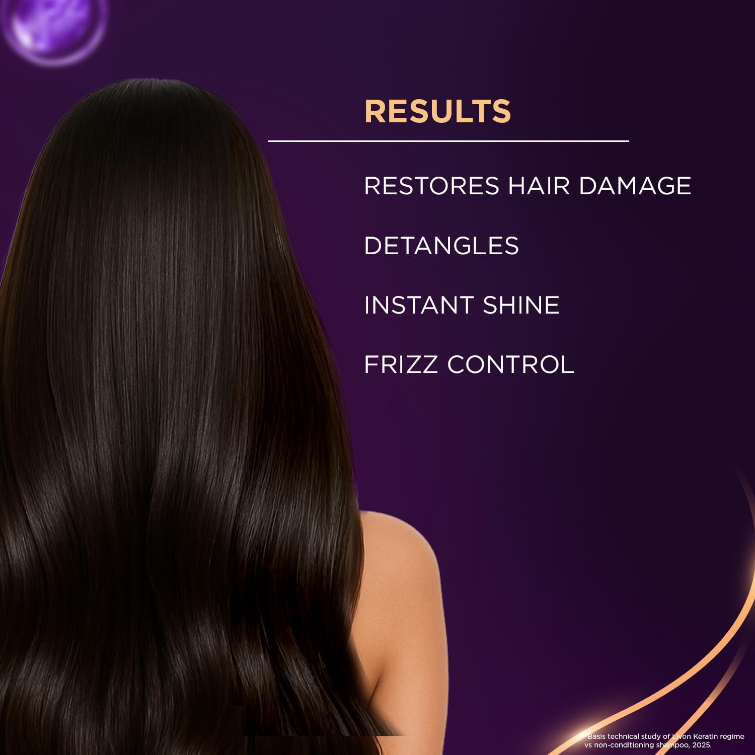 Livon Keratin Hair Serum for Women & Men 48ml