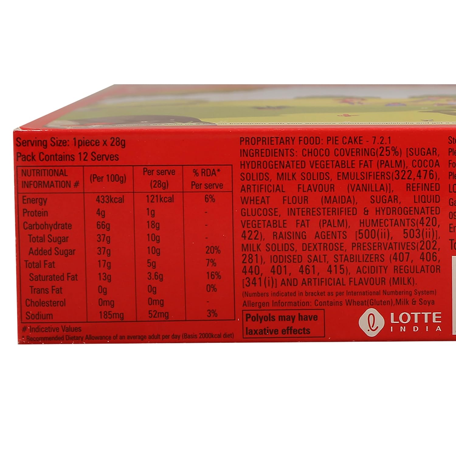 Lotte Choco Pie (Pack of 12), 336g
