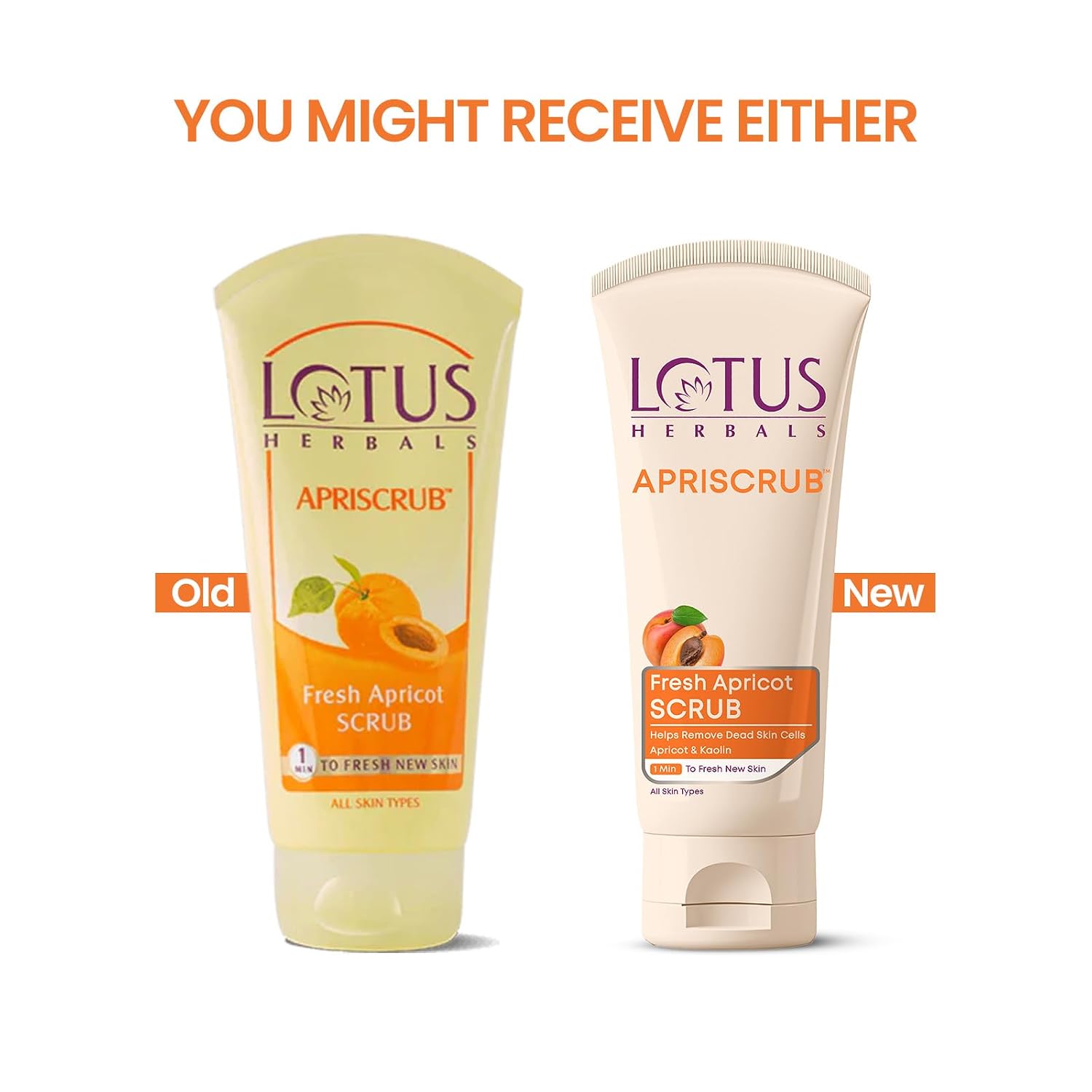Lotus Herbals Fresh Apriscot Scrub 180ML
