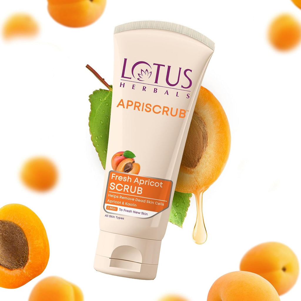 Lotus Herbals Fresh Apriscot Scrub 180ML