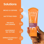 Lotus Herbals Safe Sun UV Screen Matte Gel Sunscreen SPF 50 PA+++ 100g
