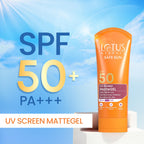 Lotus Herbals Safe Sun UV Screen Matte Gel Sunscreen SPF 50 PA+++ 100g