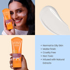 Lotus Herbals Safe Sun UV Screen Matte Gel Sunscreen SPF 50 PA+++ 100g