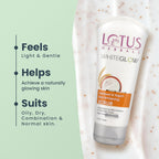 Lotus Herbals WhiteGlow Skin Brightening Oatmeal & Yogurt Scrub 150g