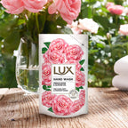 Lux Handwash with French Rose & Almond Oil For Clean|| Soft & Fregrant Hands Refill Pouch|| 750 ml