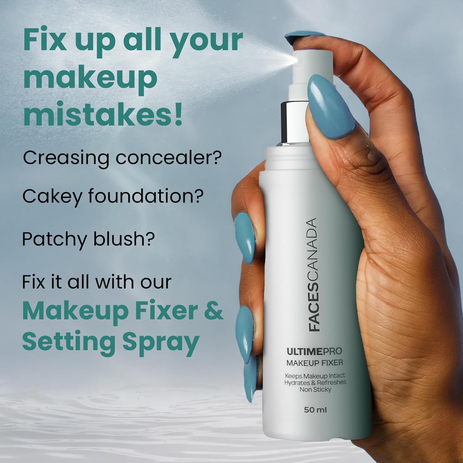 FACESCANADA Ultime Pro Makeup Fixer, 50 Ml