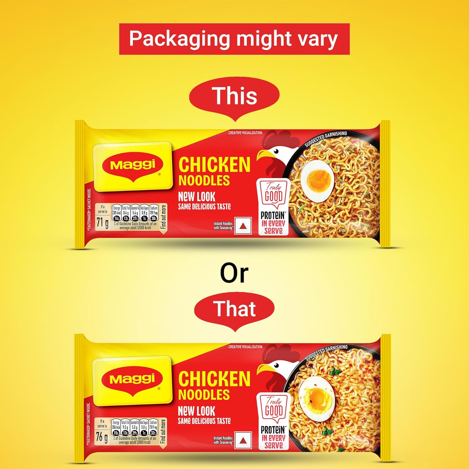 MAGGI 2-Minute Chicken Instant Noodles, 284g