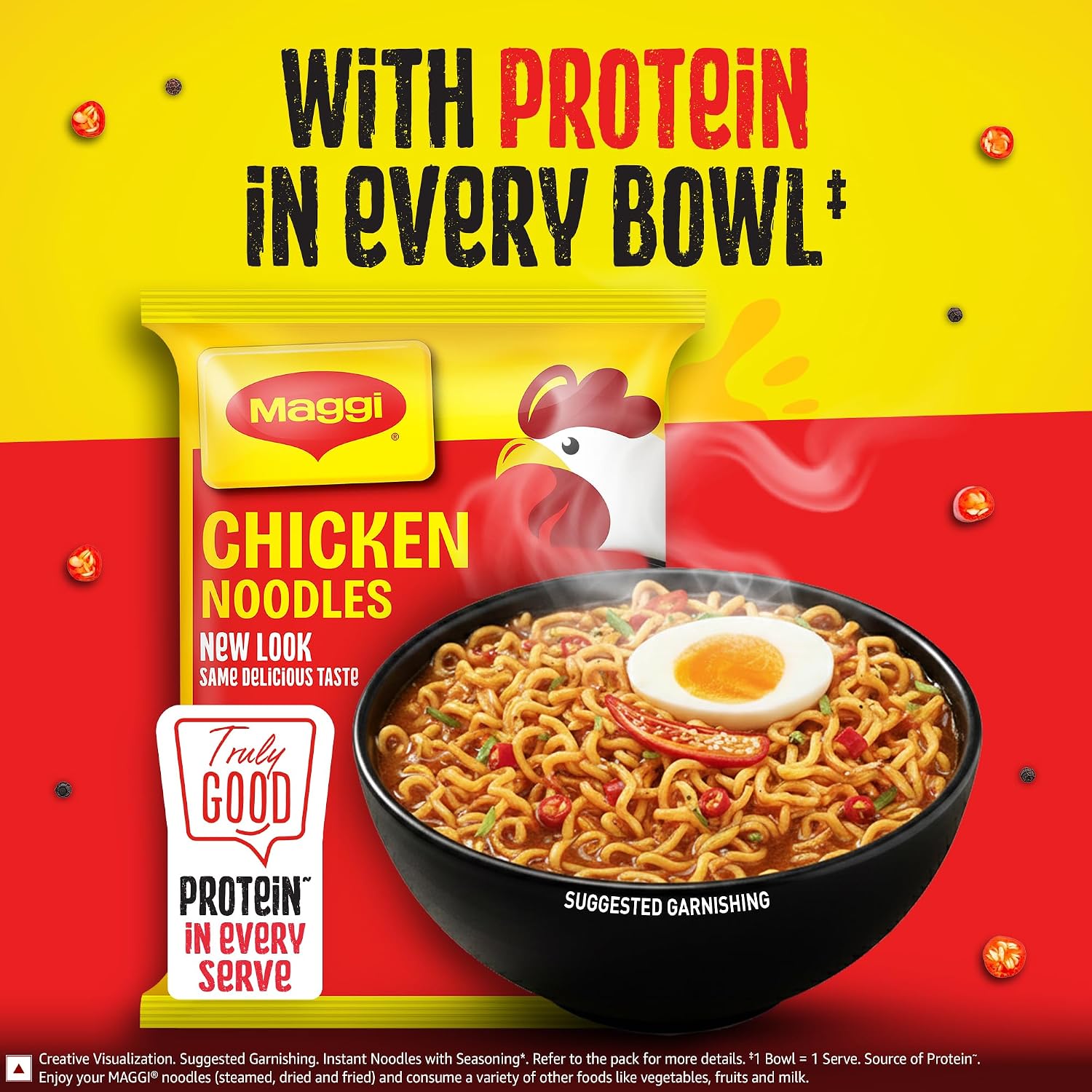 MAGGI 2-Minute Chicken Instant Noodles, 284g