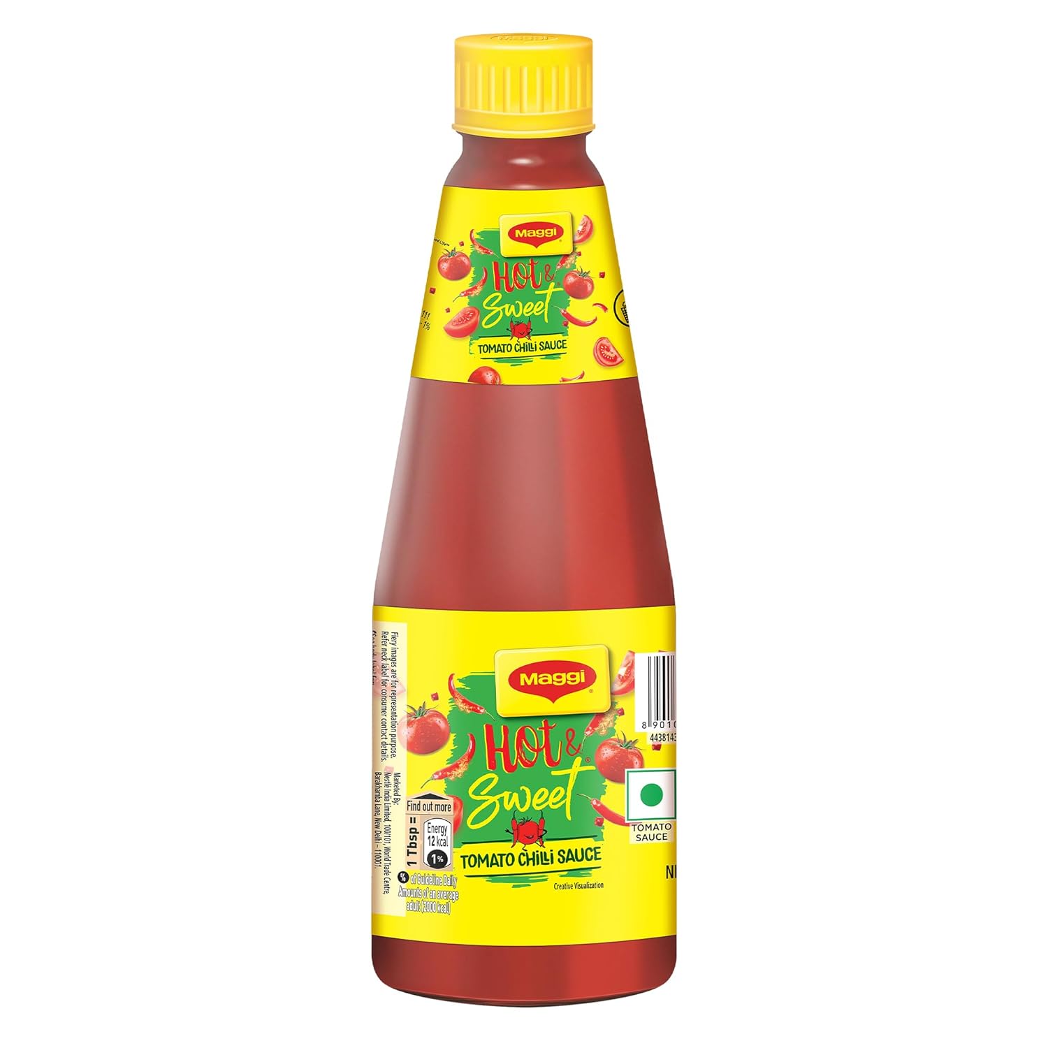 MAGGI Hot & Sweet Tomato Chilli Sauce, Blend of Tomatoes & Chillies, 1kg