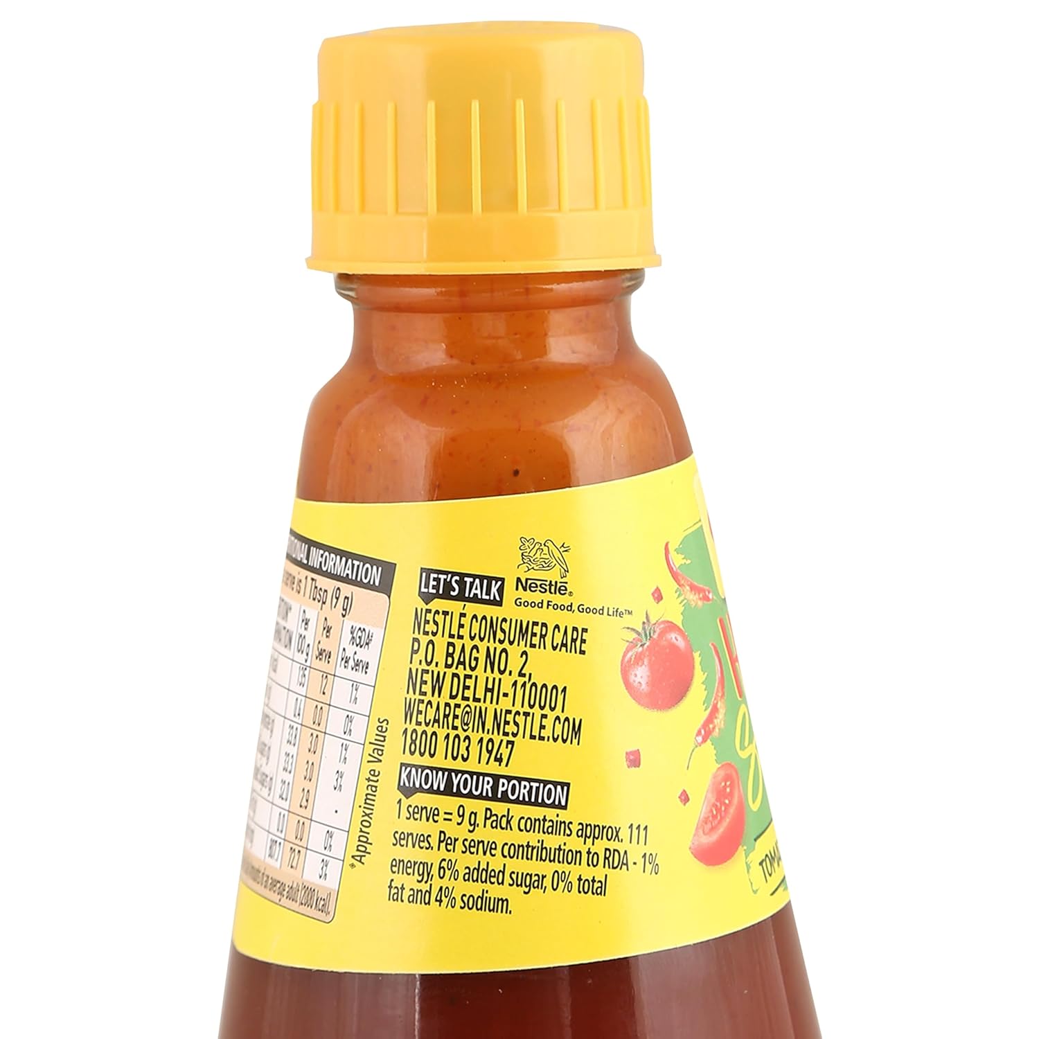 MAGGI Hot & Sweet Tomato Chilli Sauce, Blend of Tomatoes & Chillies, 1kg