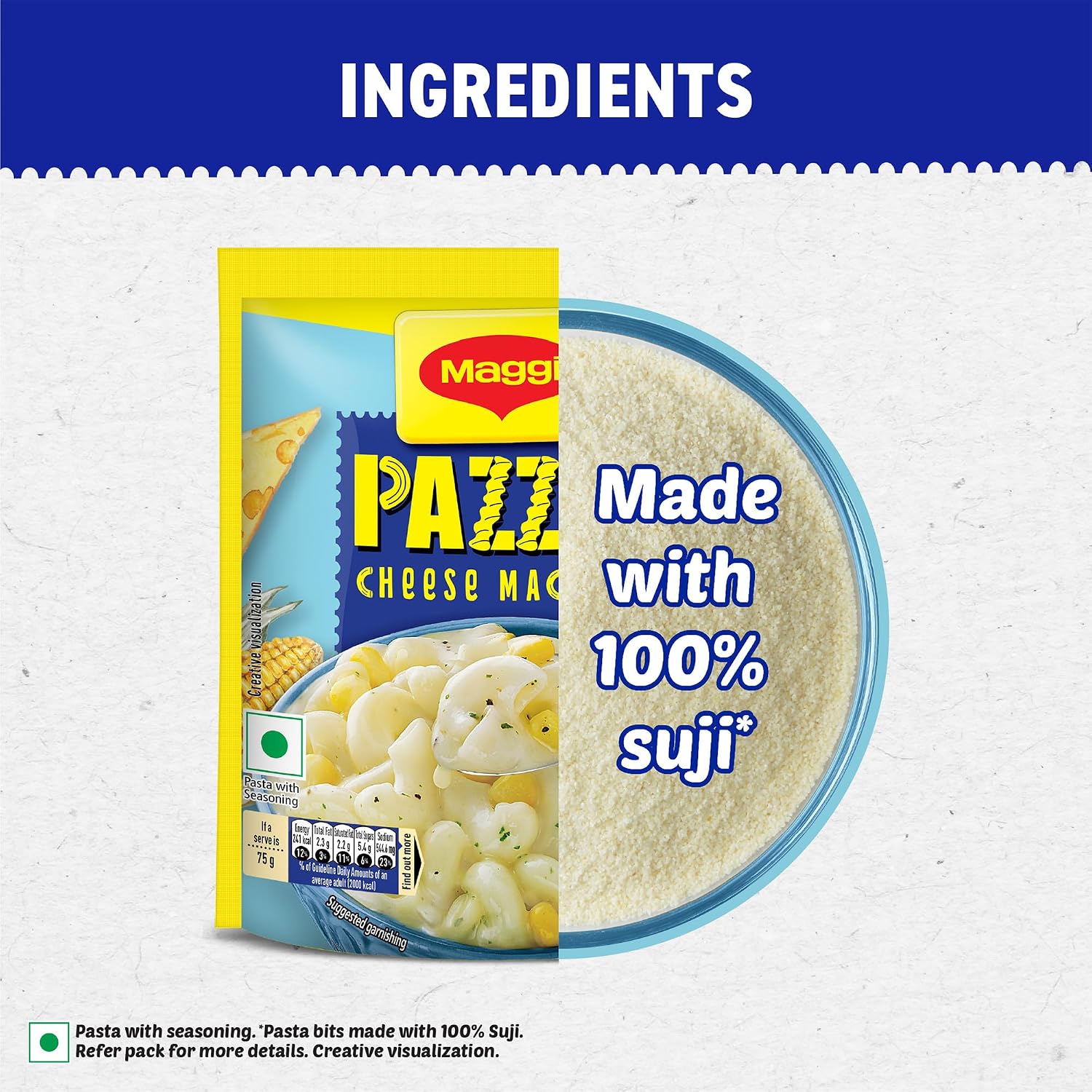 MAGGI PAZZTA Cheese Macaroni, Instant Pasta, 75g